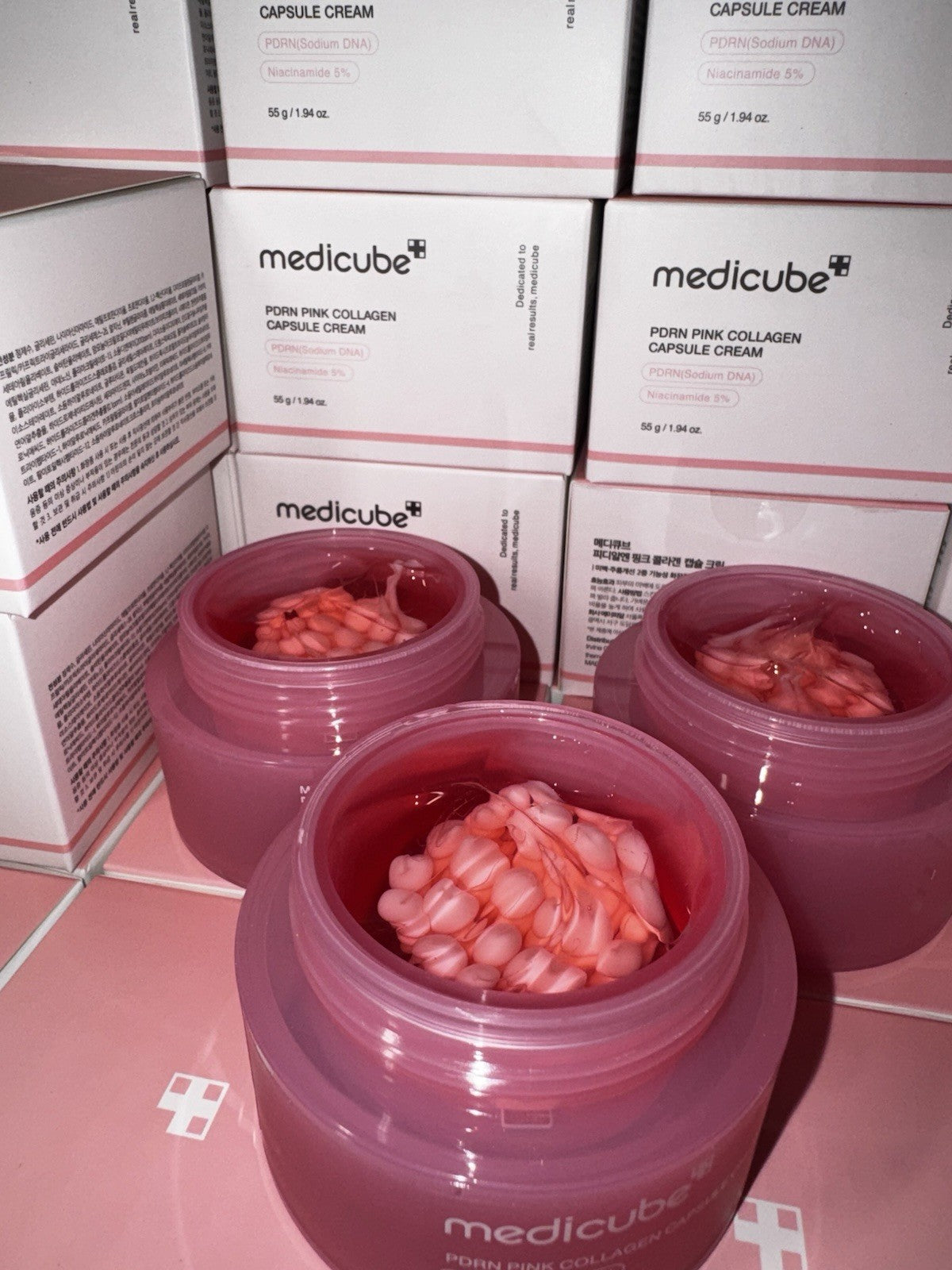 Medicube PDRN Pink Collagen Capsule Cream -PDRN, Firming, Brightening, Antiaging