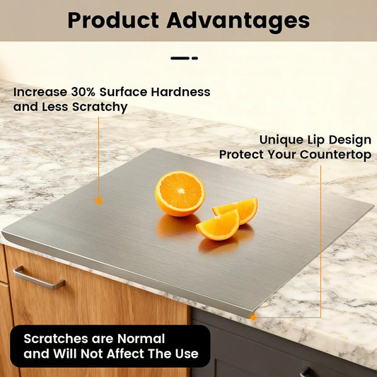 Stainless Steel Chopping Board, Non-Slip Kitchen Chopping Board, Kitchen Cutting Board, Kitchen Accessories, Household Kitchen Gadgets #4Th of July Accessories,Home Essentials