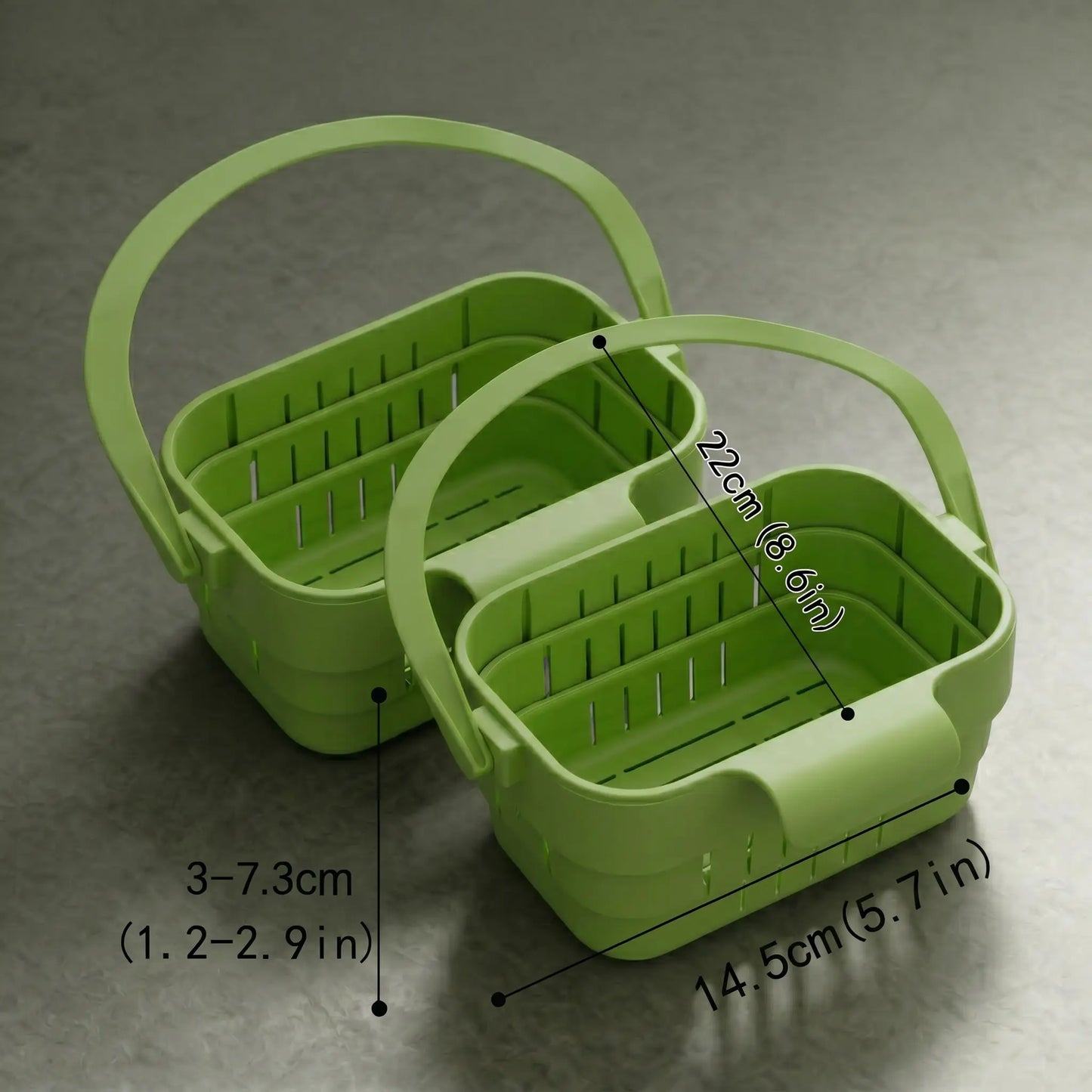 AA Foldable Hanging Kitchen Sink Drain Basket, Stainless Steel Kitchen Accessories - Hands-Free Hygienic Design, High-Efficiency Anti-Clog System, Tool-Free Installation, Slim Space-Saving, Easy-Clean, Low-Maintenance Strainer Kitchenware