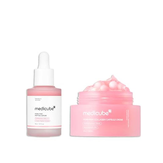 Salmon DNA Renewal Duo - PDRN Peptide Serum and PDRN Capsule Cream | Serum and Moisturizer Set for Firm and Radiant Skin, Korean Skincare, Gifts for Women